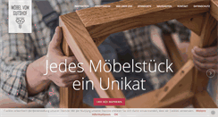 Desktop Screenshot of moebelvomgutshof.de